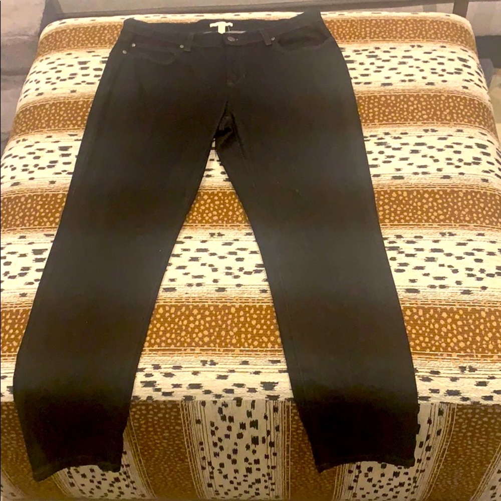 Eileen Fischer black wash jeans